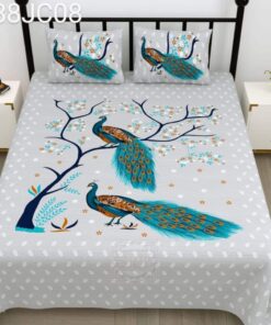 Navilu Light Gray Bedsheet