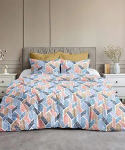 Hexa Light Blue Bedsheet