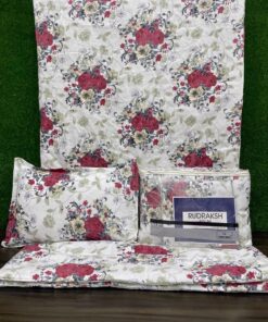 Rudraksh Rosa Comforter Set (4 pcs)